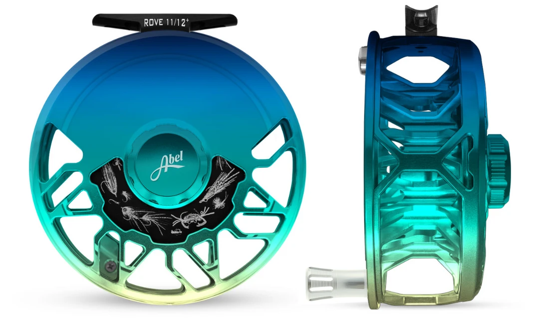 Abel Reels Abel Rove Fly Reel - Custom 11/12+ Flats Fade SALTWATER FLY REELS 4 Abel Reels Abel Rove Fly Reel - Custom 11/12+ Flats Fade SALTWATER FLY REELS