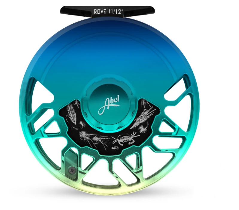 Abel Reels Abel Rove Fly Reel - Custom 11/12+ Flats Fade SALTWATER FLY REELS 3 Abel Reels Abel Rove Fly Reel - Custom 11/12+ Flats Fade SALTWATER FLY REELS