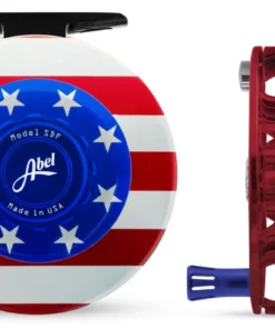 Abel Reels FRESHWATER FLY REELS Abel SDF Fly Reel - Custom 5/6 USA Flag/Blue III
