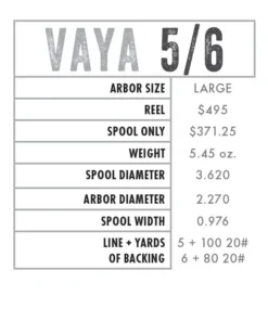 Abel Reels Abel VAYA Fly Reel 8 Abel Reels Abel VAYA Fly Reel