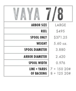 Abel Reels Abel VAYA Fly Reel 9 Abel Reels Abel VAYA Fly Reel